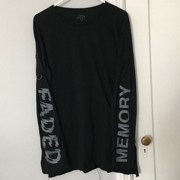 Stamped Long Sleeve Shirt - HOLIDAY SALE - Picture 1 of 5